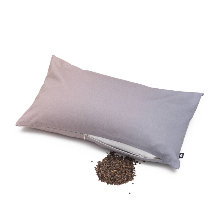 SUNRISE - pillow filled with buckwheat husk - 50x30 cm 