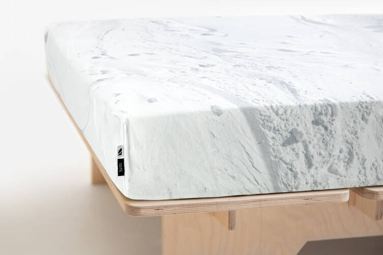 SNOW - fitted sheet