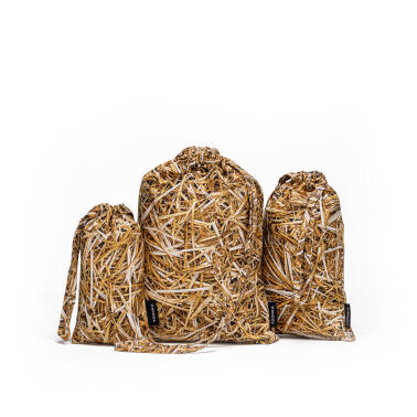 STRAW - set of three pouches