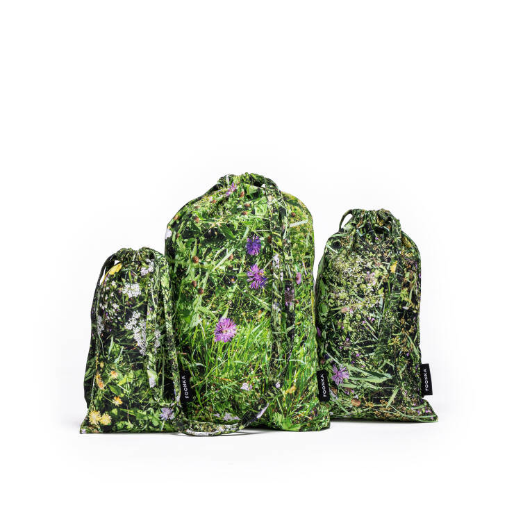 ALPINE MEADOW - set of three pouches