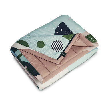 AM I? - quilted bedcover