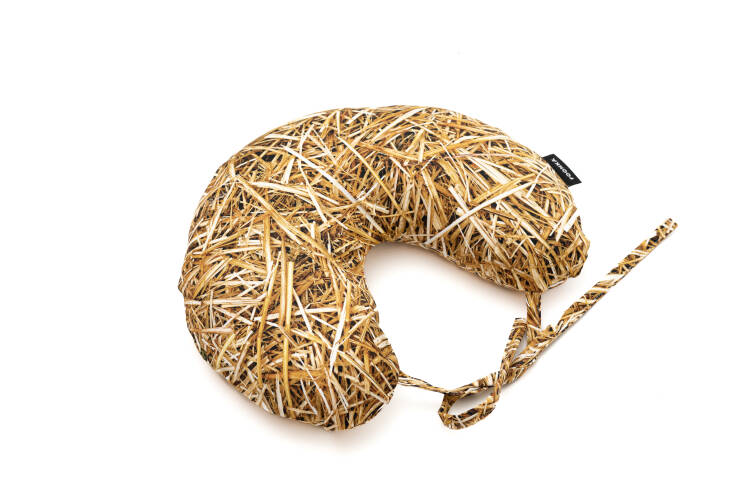  STRAW - travel neck pillow - 35x30 cm