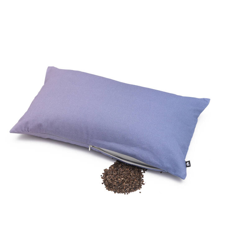 SUNSET - pillow filled with buckwheat husk - 50x30 cm